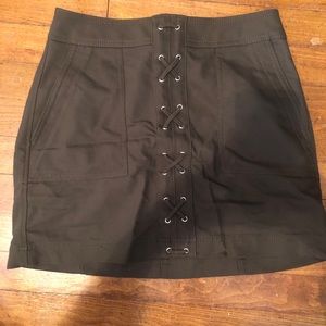 Express Lace-Up Skirt